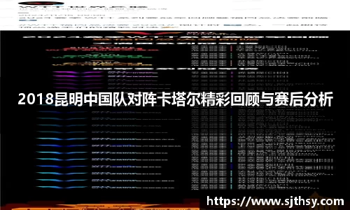 2018昆明中国队对阵卡塔尔精彩回顾与赛后分析